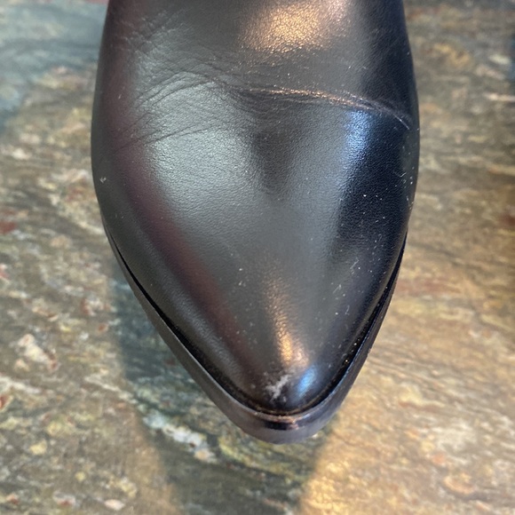 Paige Kenna Black Leather Ankle Boot Size 7 EUC - Picture 7 of 14